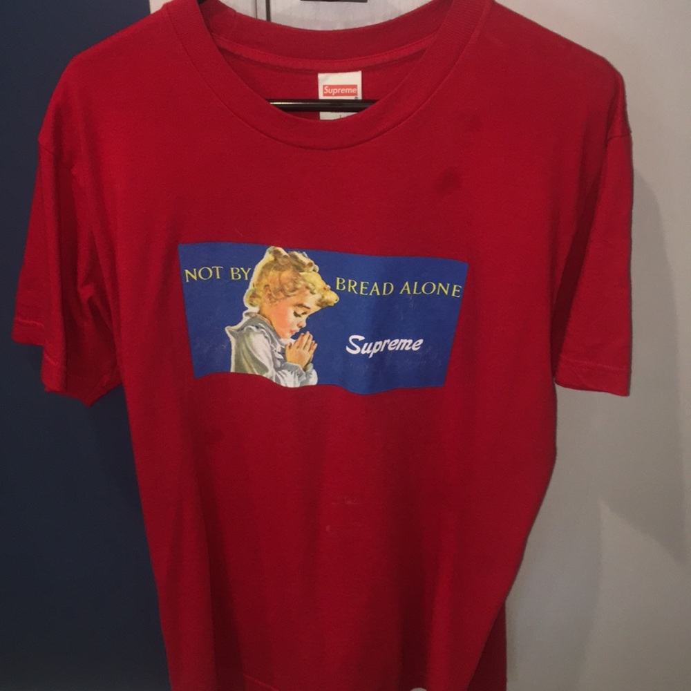 Supreme "Not By Bread Alone" Tee